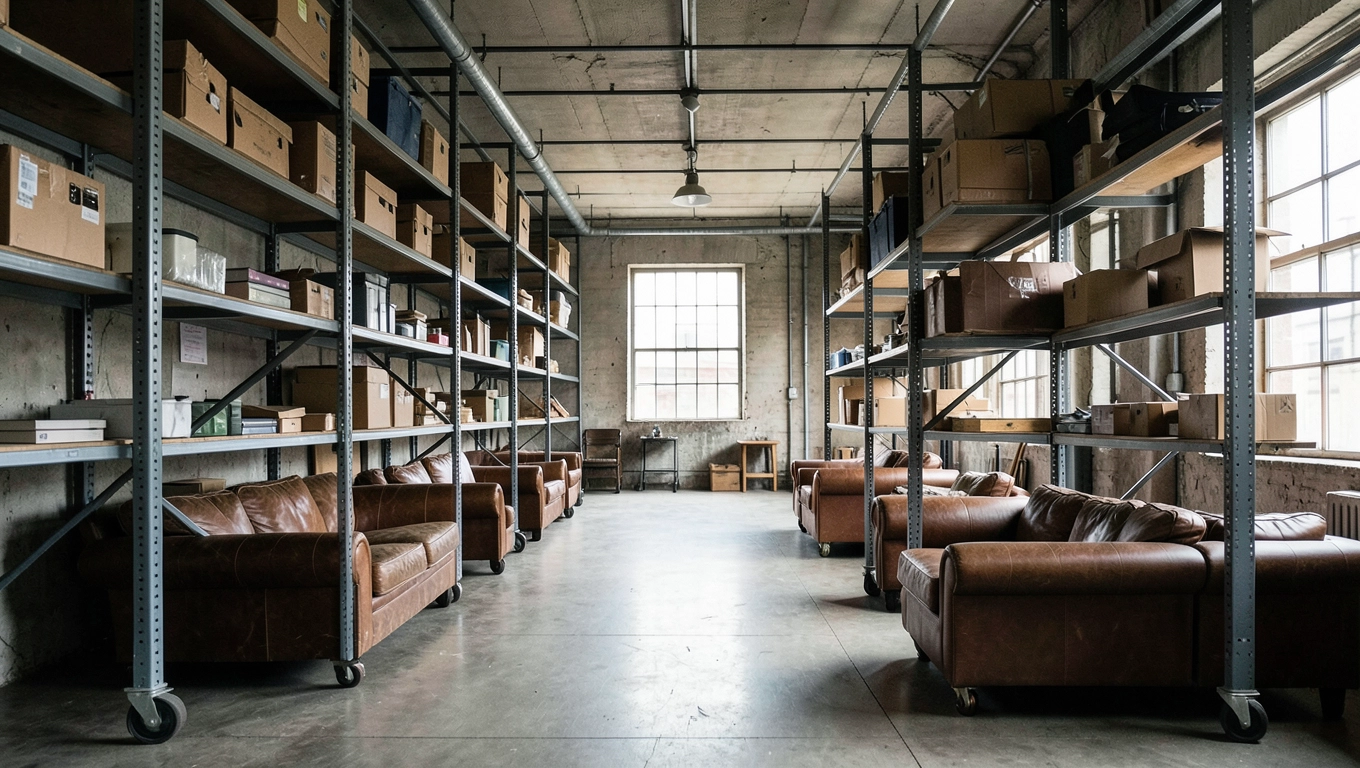 Industrialne meble do loftu