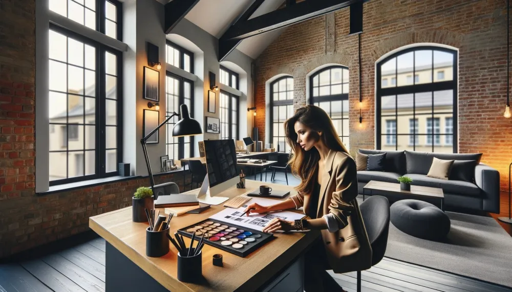 Projektowanie przestrzeni loft Warszawa
